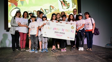 Lanzaron en Argentina una nueva edición del concurso Fruteá Tu Escuela